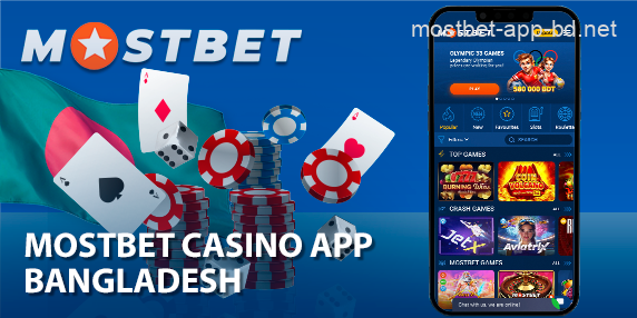 Casino games on the Mostbet mobile app in Bangladesh